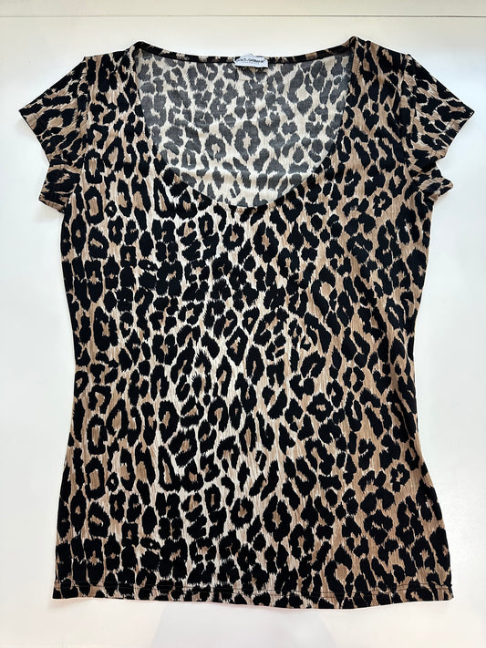 Vintage Dolce & Gabbana Leopard Top S