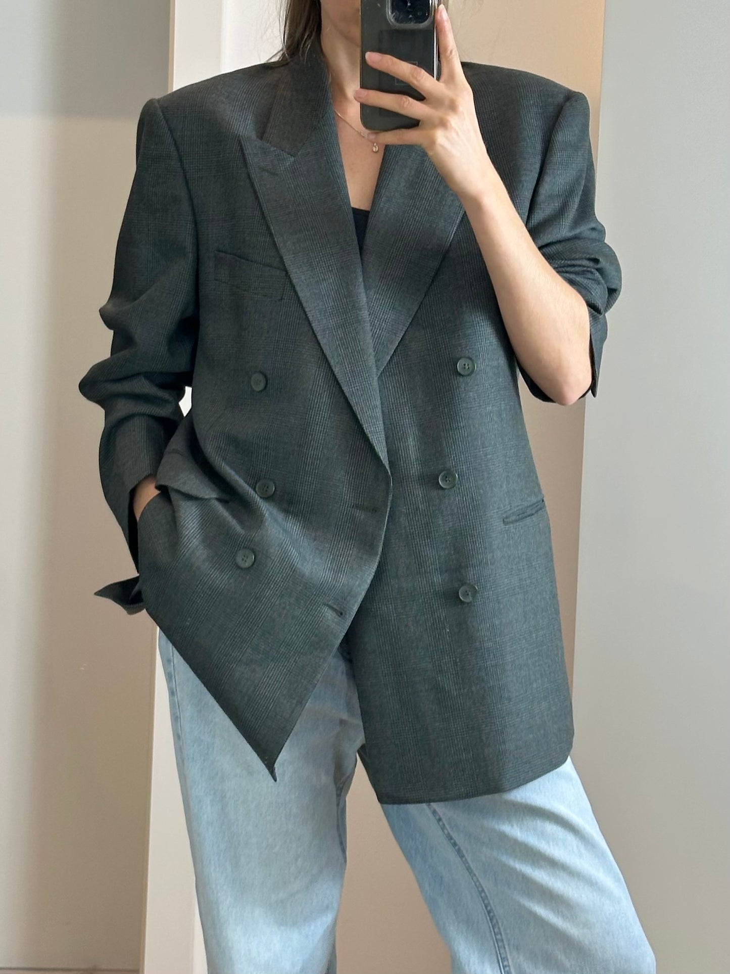 Vintage Wool Blazer L/XL