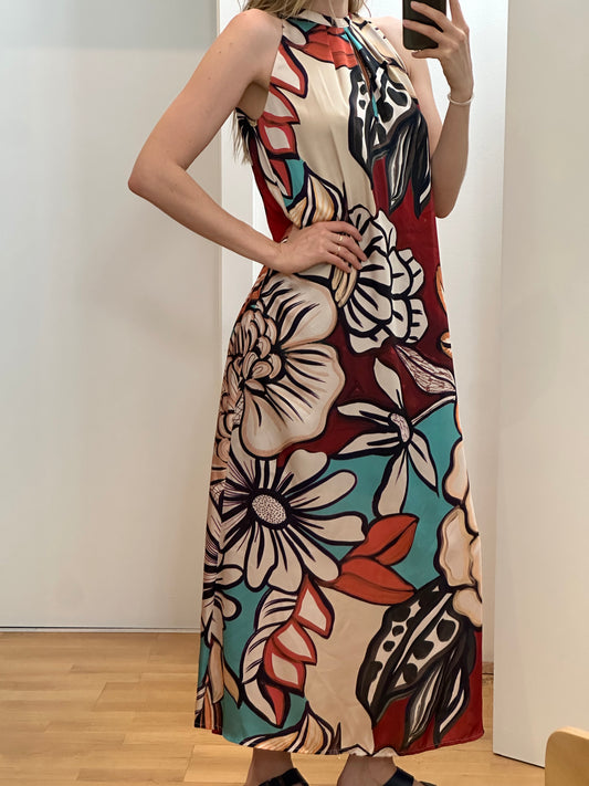 Floral Maxi Dress S