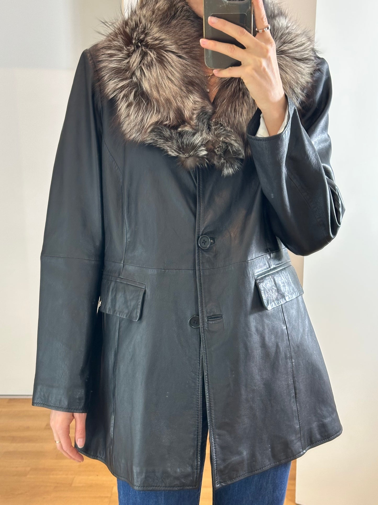 Vintage Nappa Leather Jacket M/L