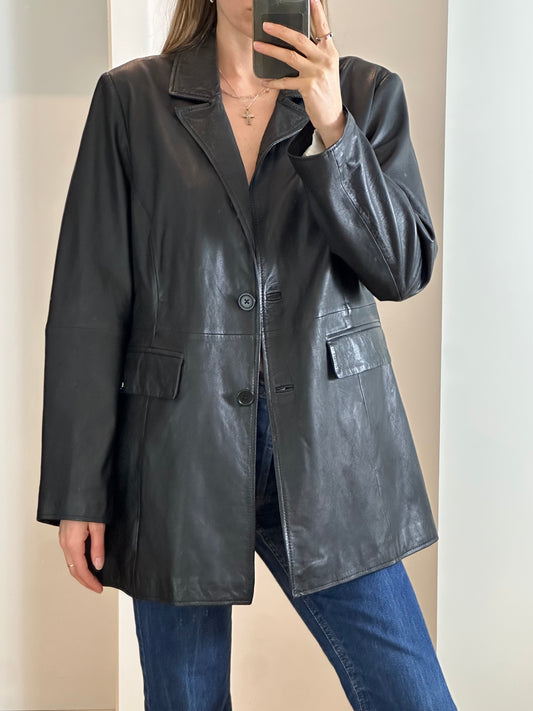 Vintage Nappa Leather Jacket M/L