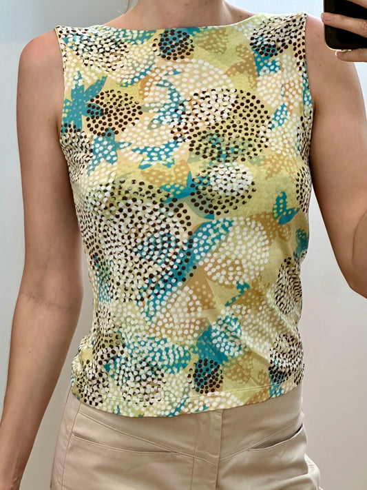 Vintage Colorful Top S