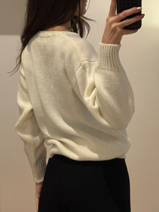 Vintage Presents Christmas Pullover Sweater M