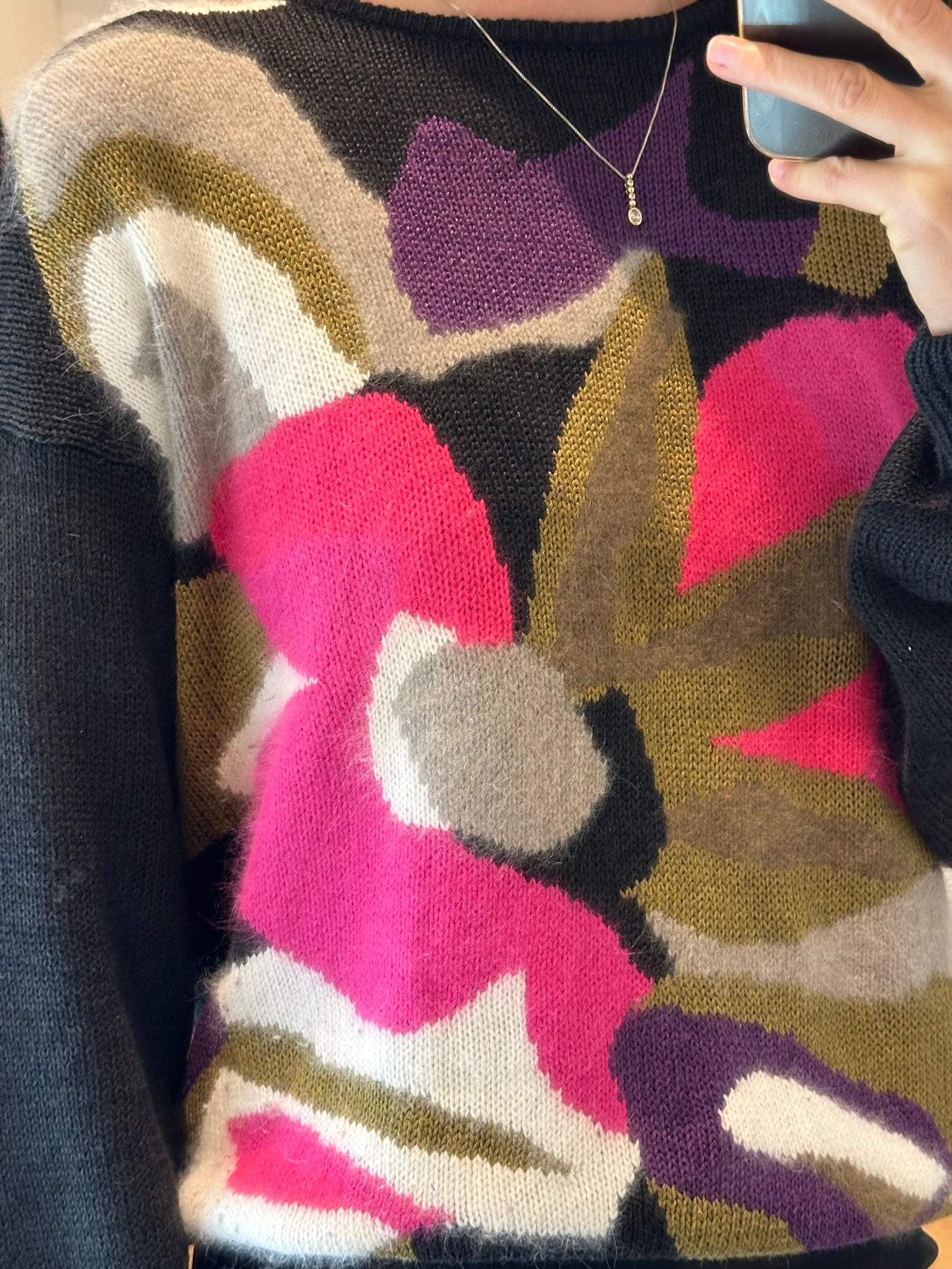 Vintage Angora Ramie Sweater M/L