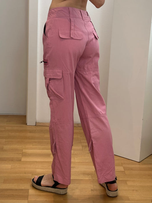 Cotton Y2K Pink Trousers S