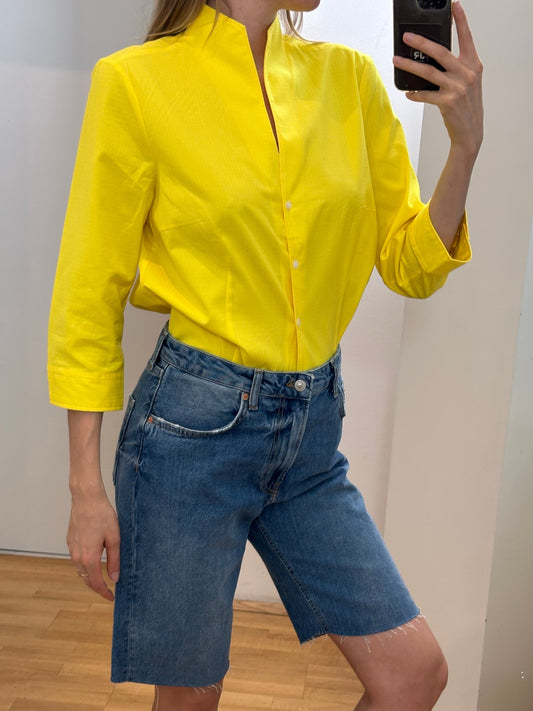 Yellow Cotton Blouse S/M