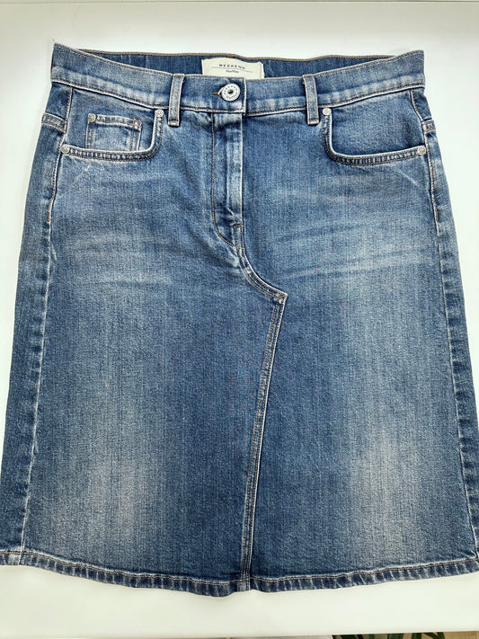 MaxMara Denim Skirt M