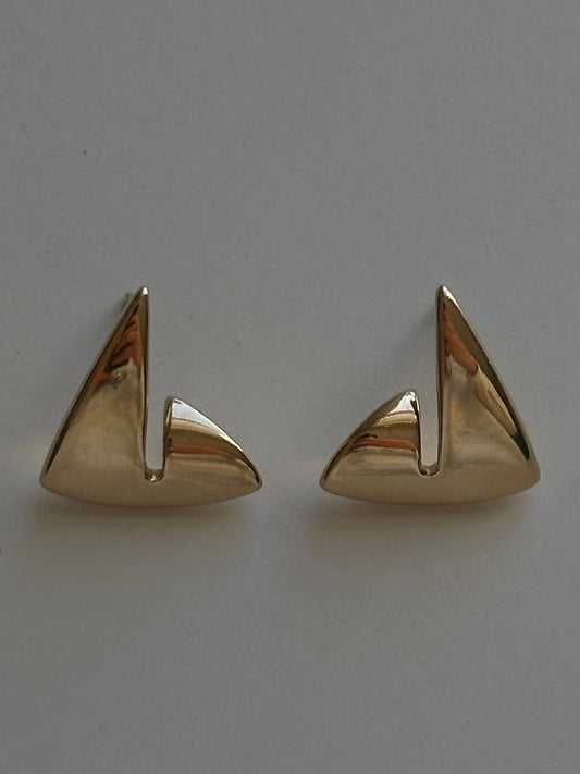 Vintage Gold-plated Earrings