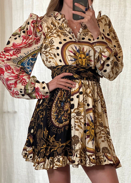 Fausto Puglisi 100% Silk Dress S