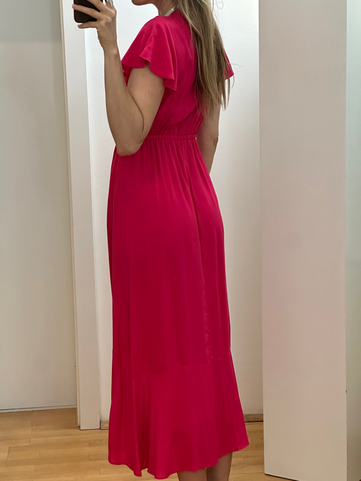 Viscose Pink Dress S