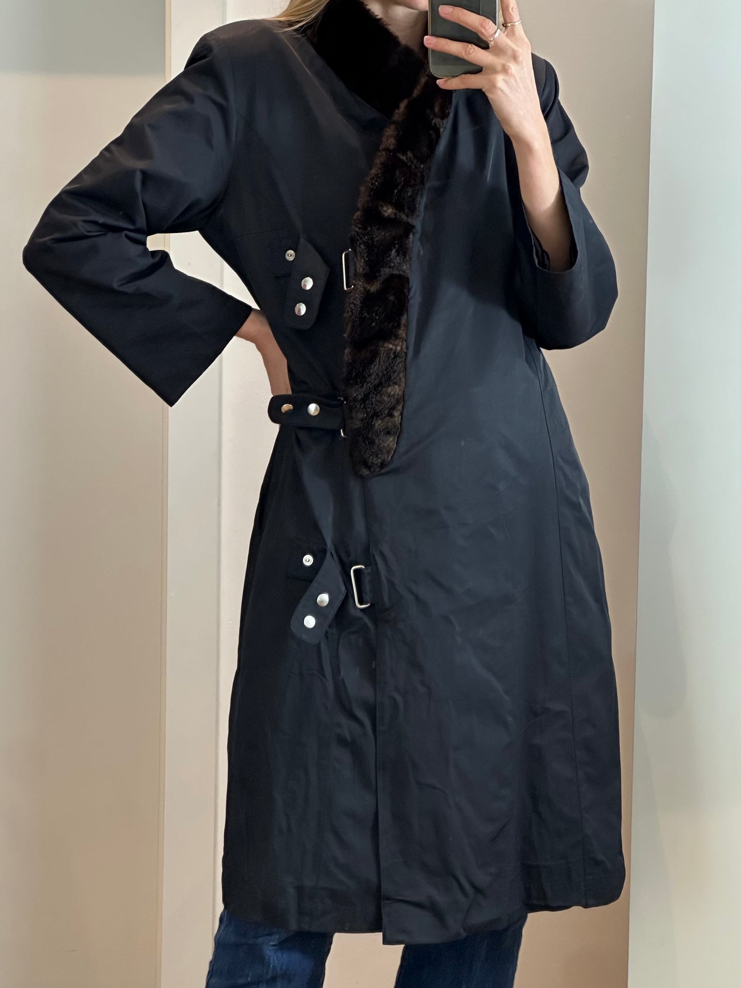 Vintage Trench Coat M/L