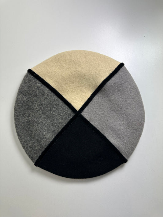 Vintage Multi Color Beret