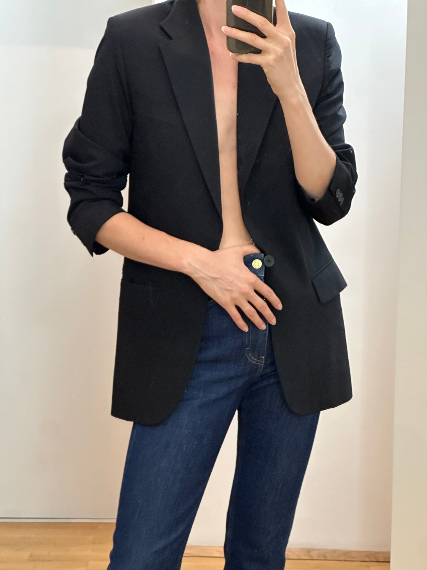 CC lined Black Blazer M