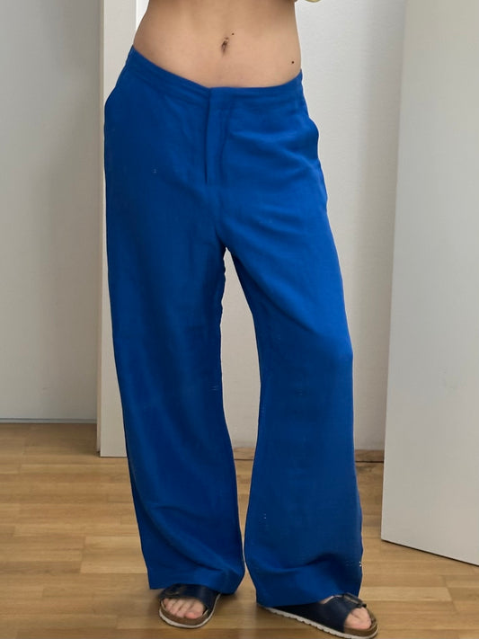 Kyra & Co Linen Cotton Trousers L