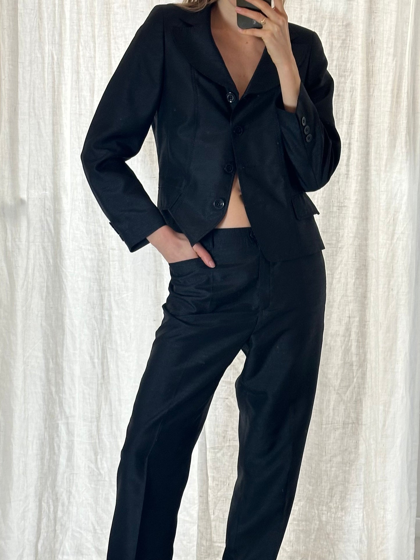 Basler Black Two Piece Set M/L