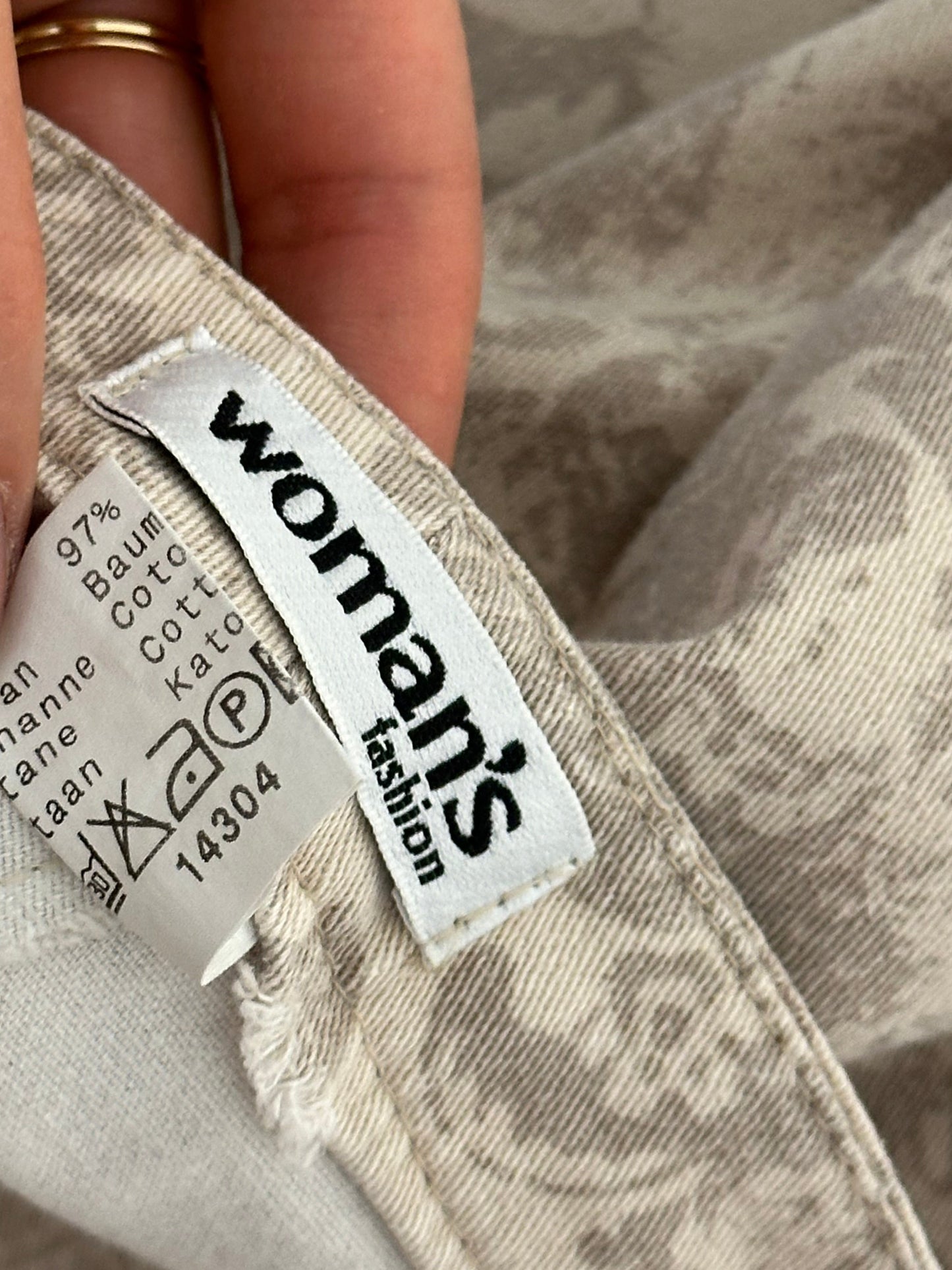 Vintage Cotton Trousers S