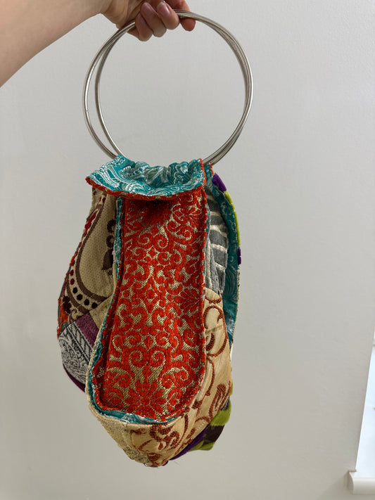 Vintage Colorful Patchwork Bag