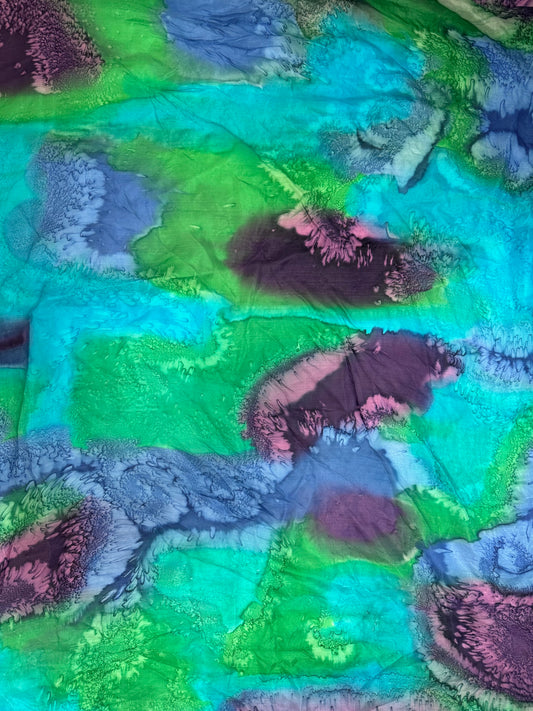 Vintage 100% Silk Scarf