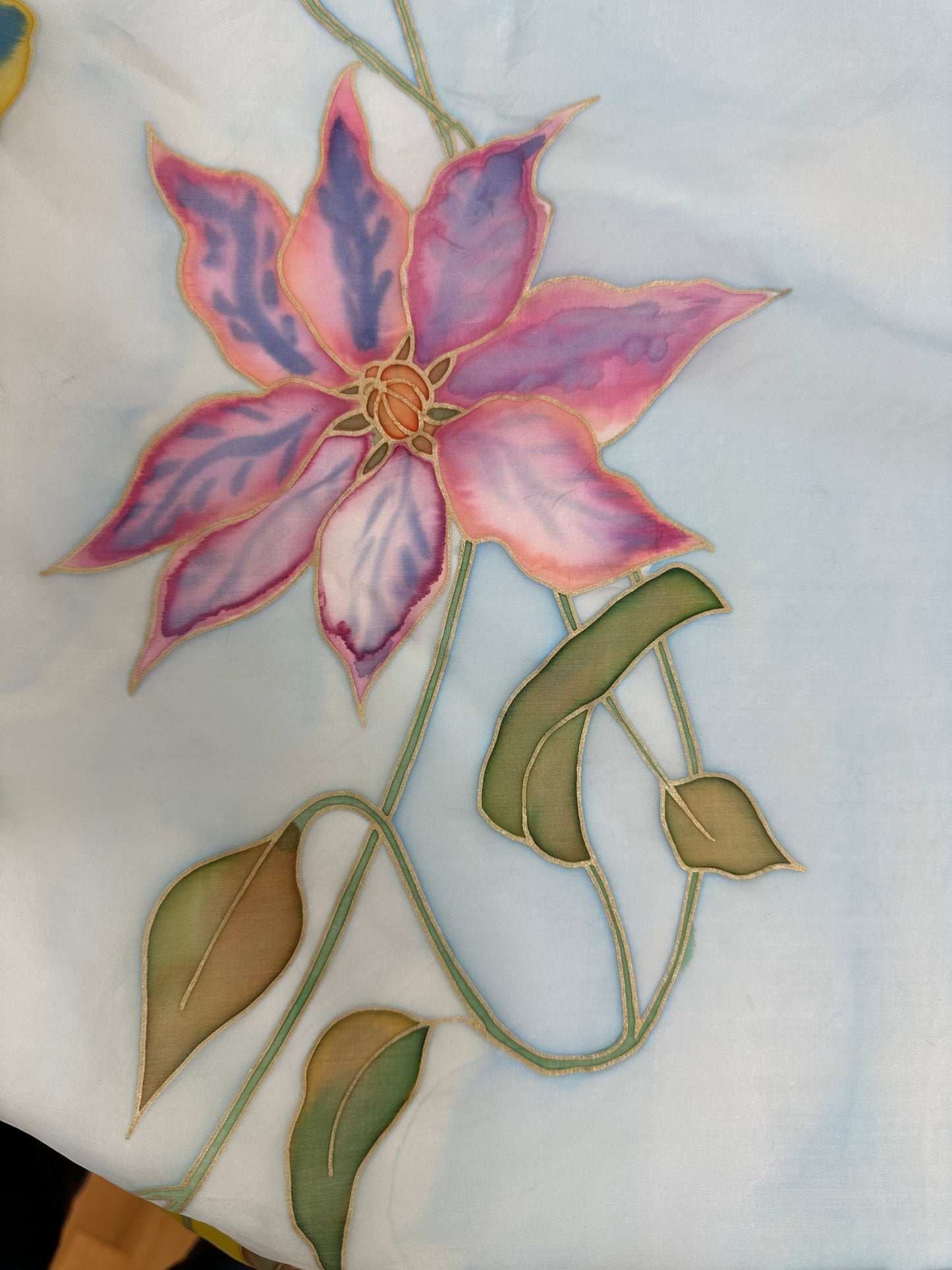 Floral Silk Scarf