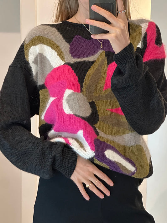 Vintage Angora Ramie Sweater M/L