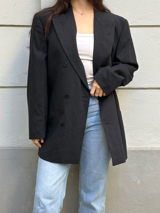 Vintage Wool Dark Gray JOOP! Blazer XL