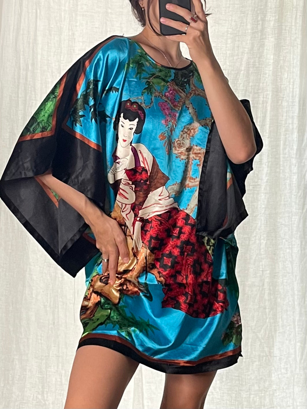 Japanese silk dress best sale