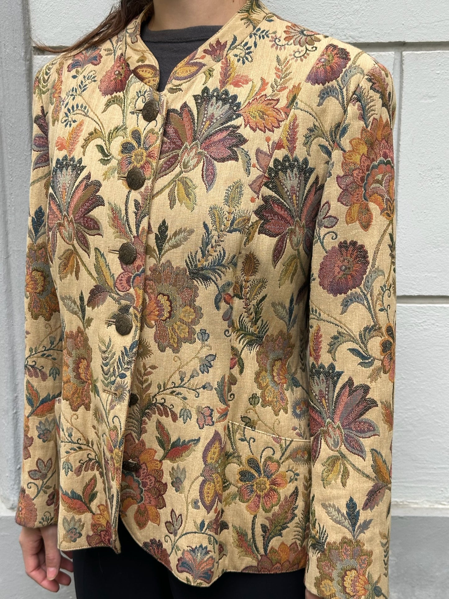 Schneider's Salzburg Woven Printed Floral Jacket M