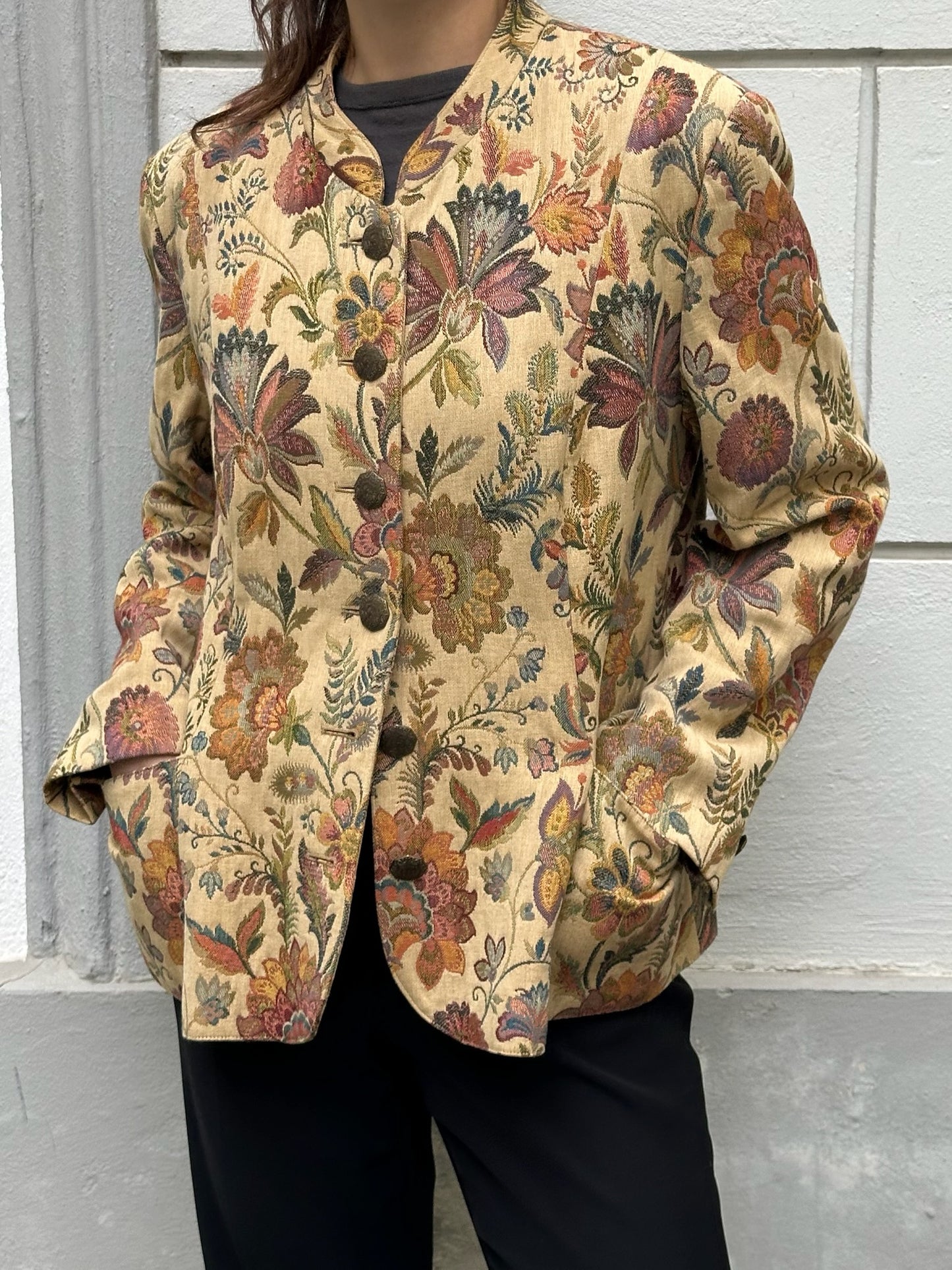 Schneider's Salzburg Woven Printed Floral Jacket M