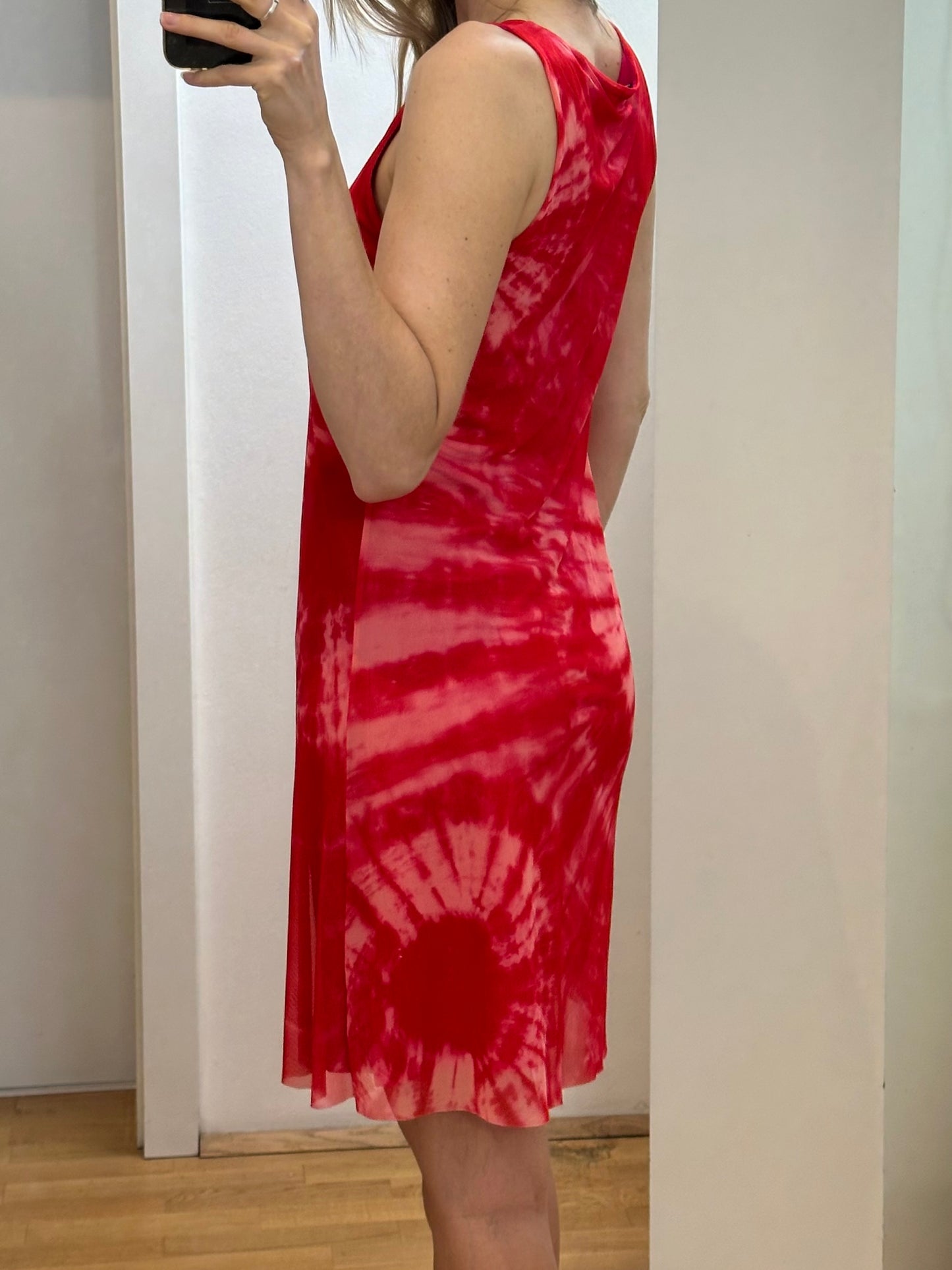 Desigual Red Pink Dress S