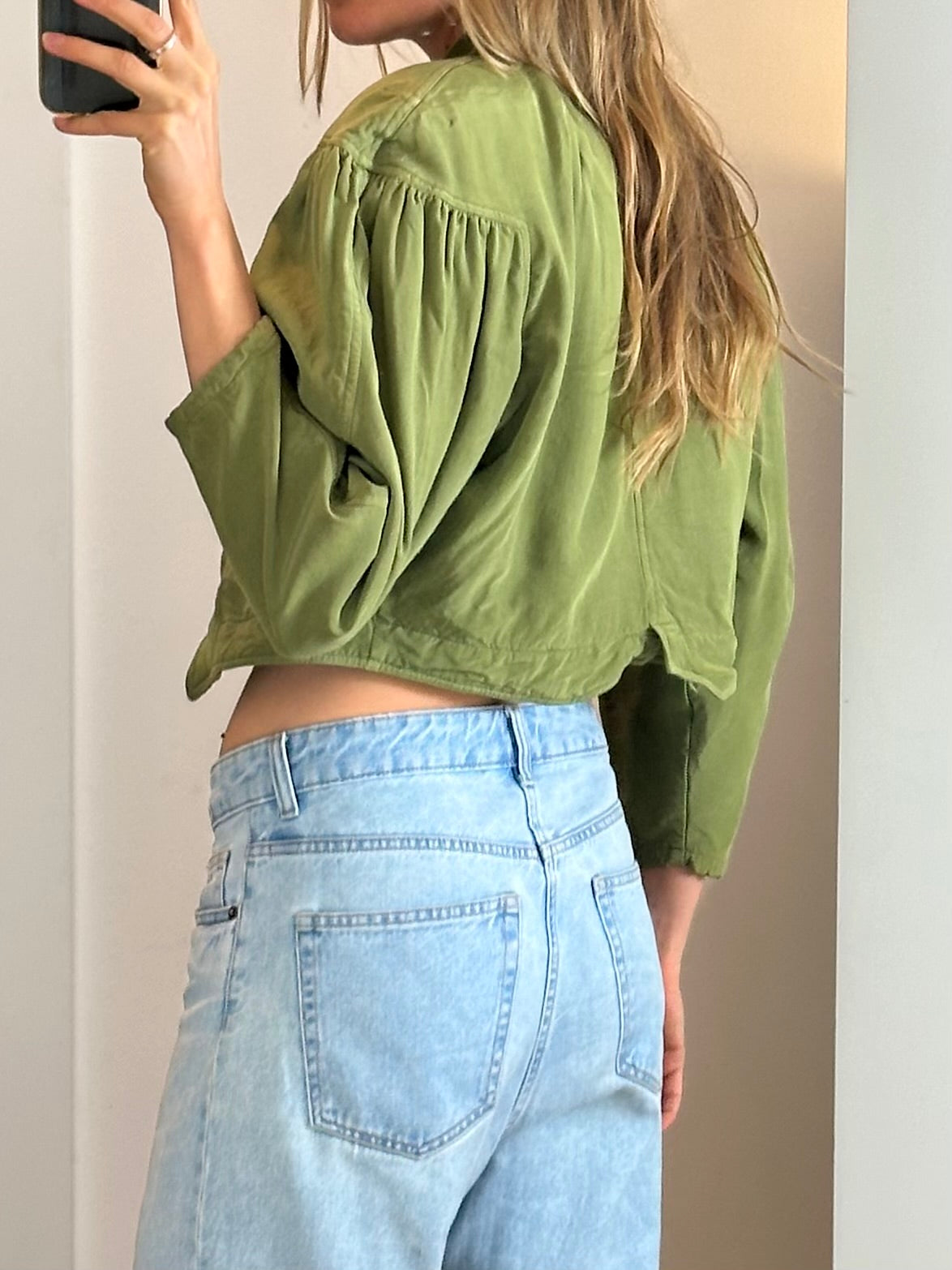 Vintage Cropped Jacket S