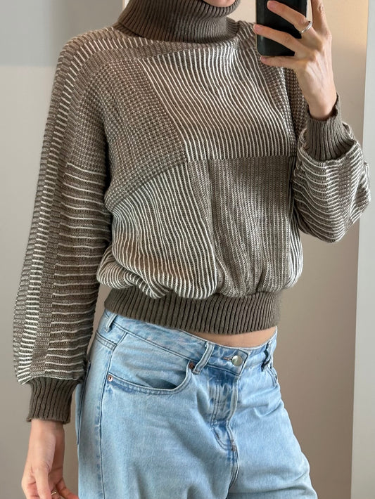 Vintage Swiss Made Mohair Sweater M