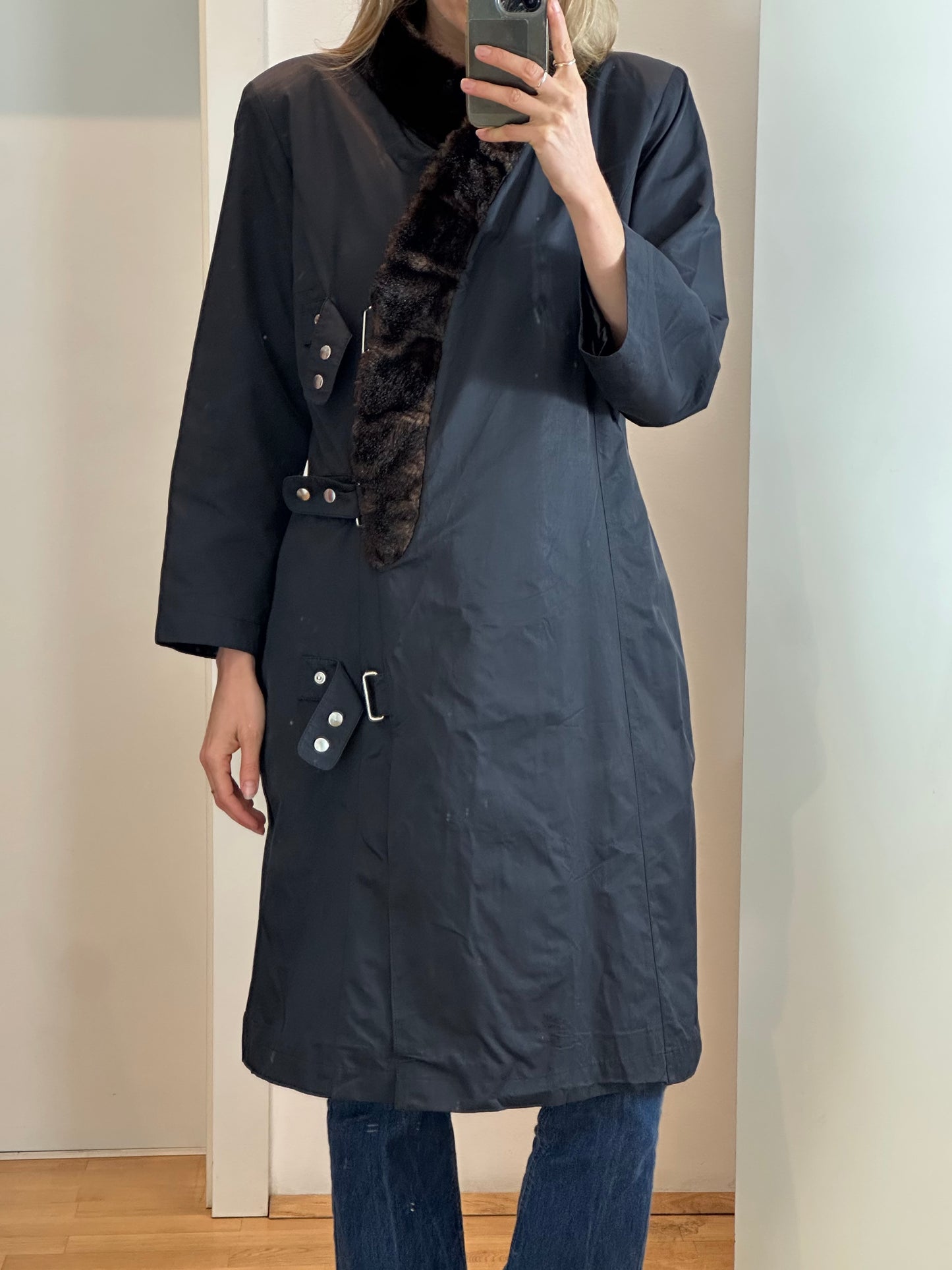 Vintage Trench Coat M/L