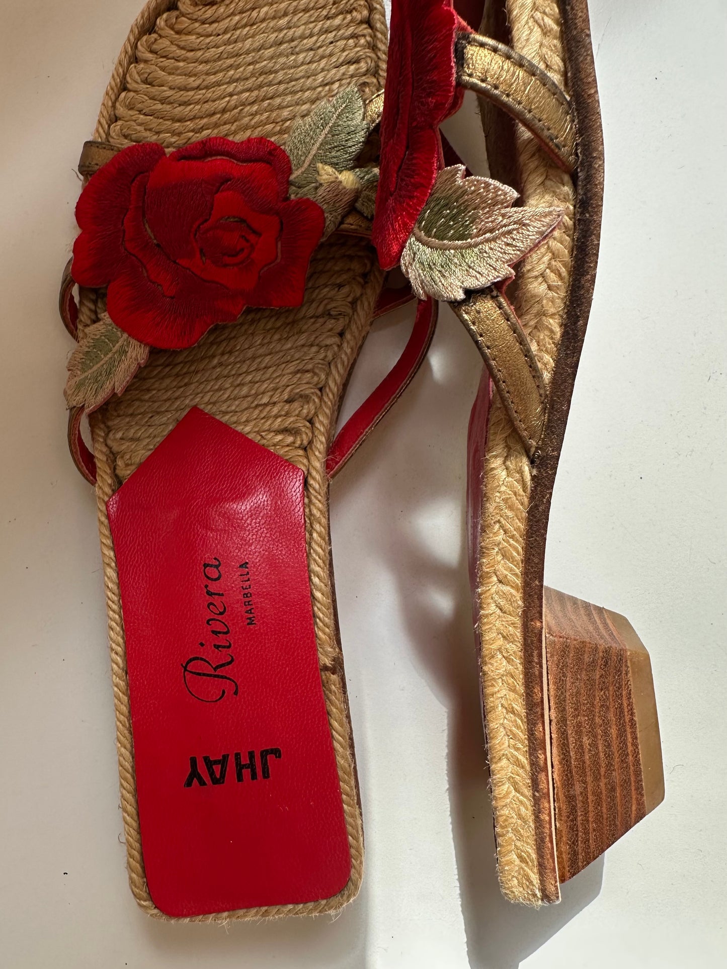 Vintage Rose Sandals 39