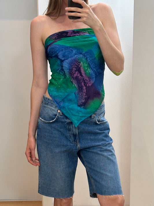 Vintage 100% Silk Scarf