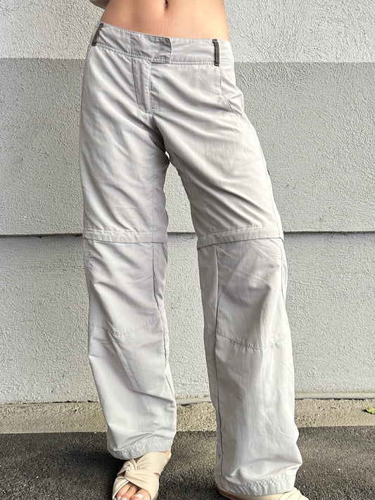Adidas Light Gray Sports Trousers Bermuda’s 2-in-1 M