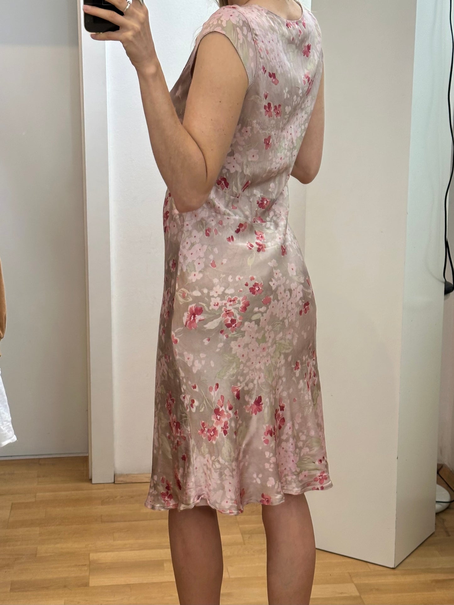 Vintage 100% Silk Dress M