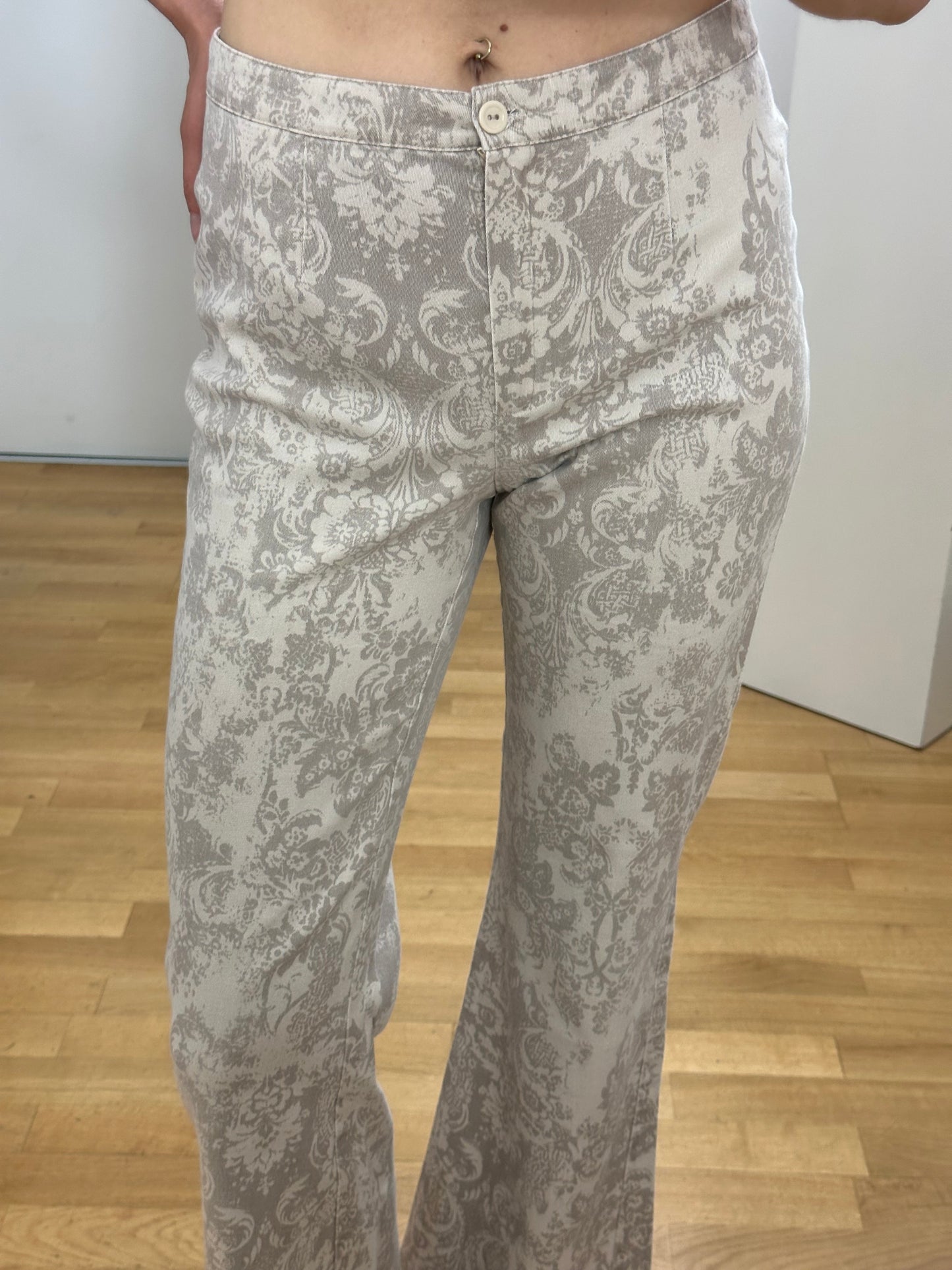 Vintage Cotton Trousers S