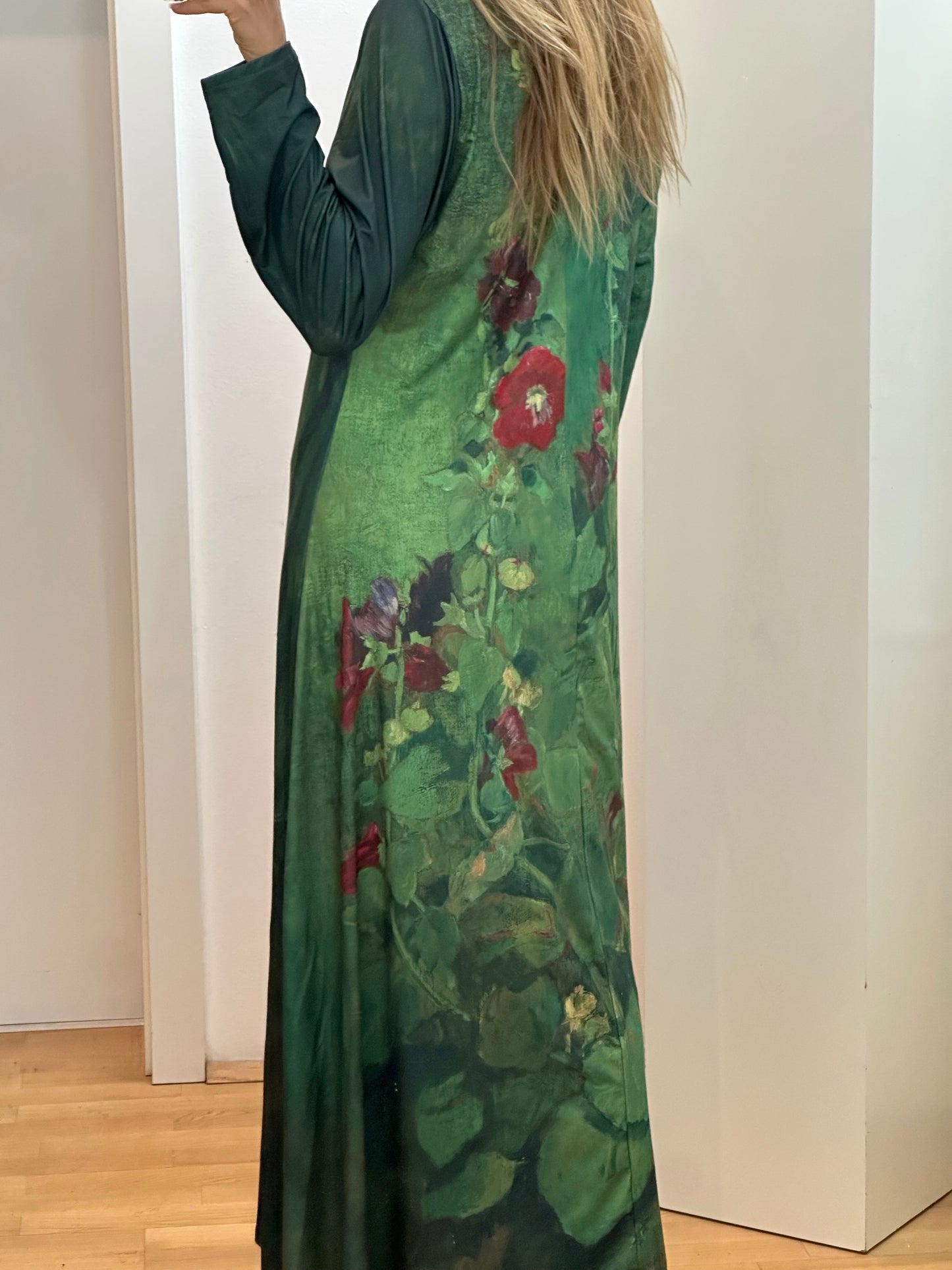 Floral Print Maxi Dress XL