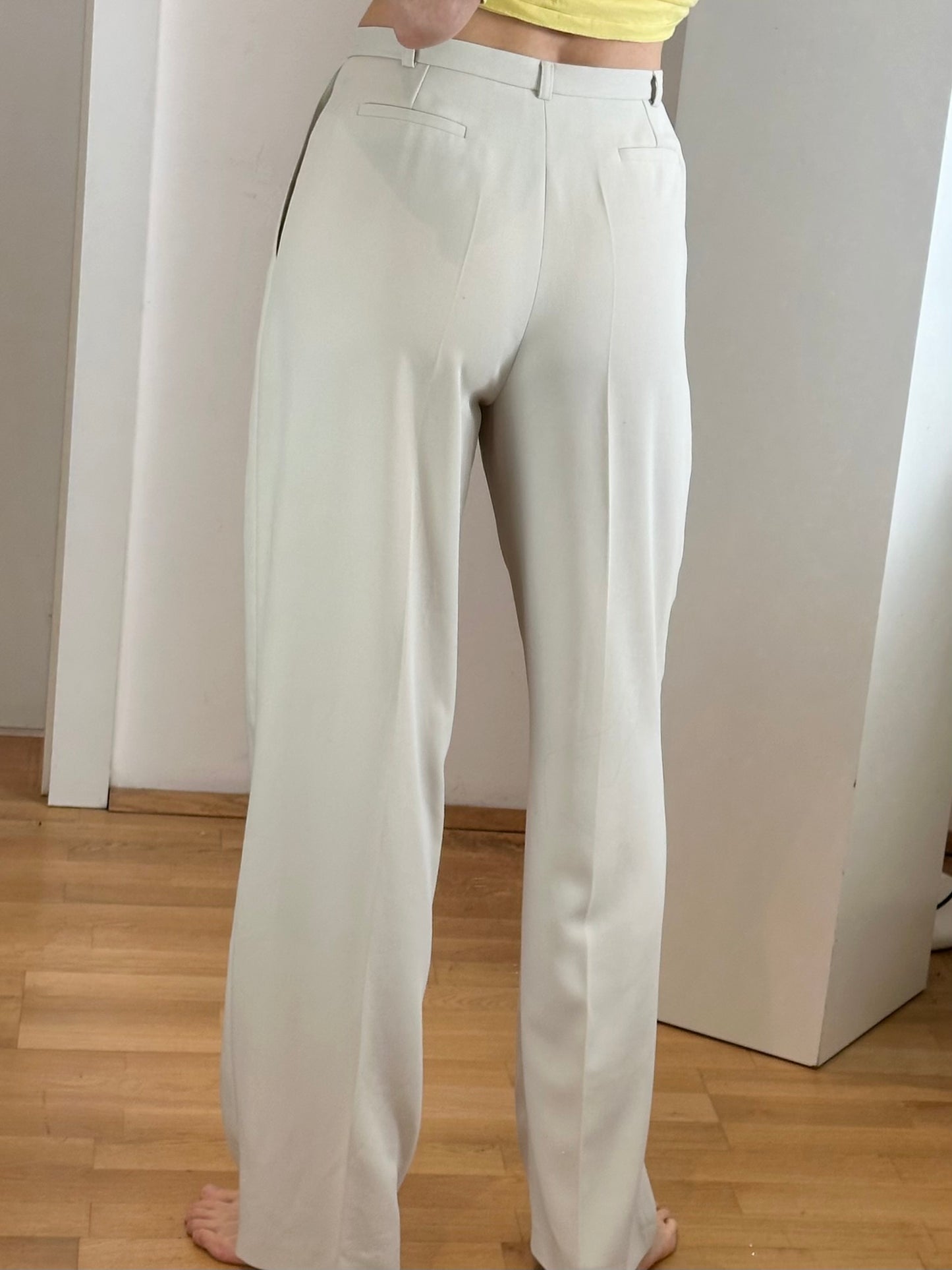 Vintage Cream Trousers S