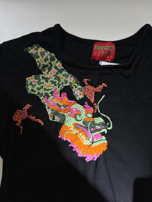 KENZO Jungle Black Top S
