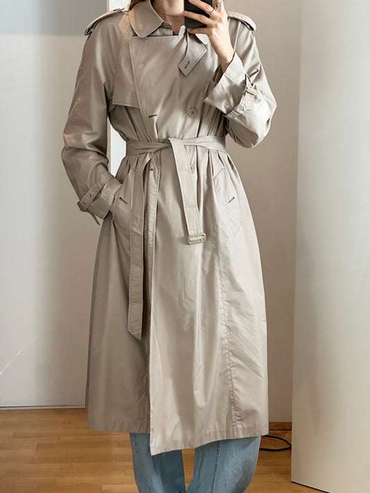 Vintage Lightweight Trench Coat L