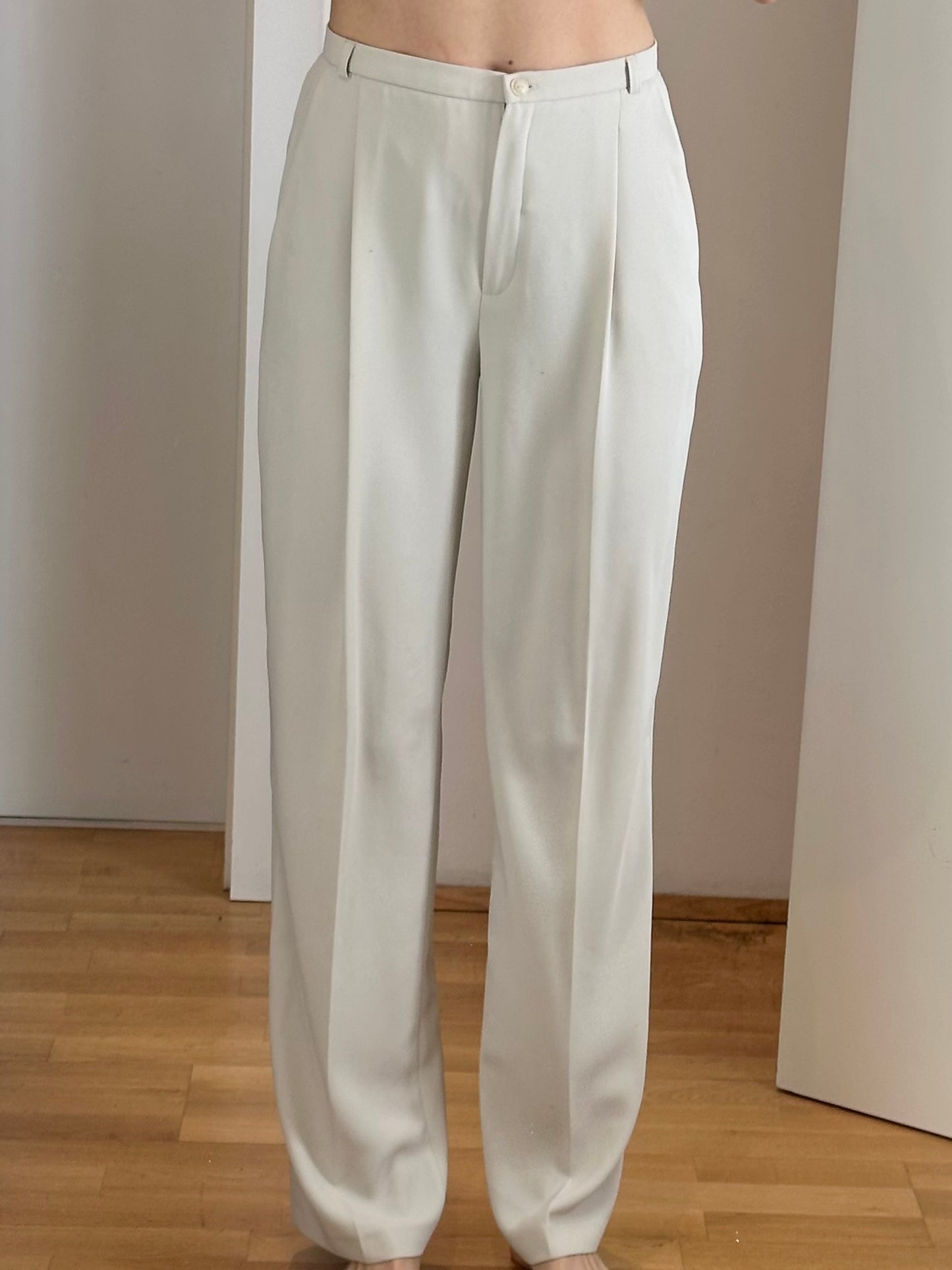 Vintage Cream Trousers S