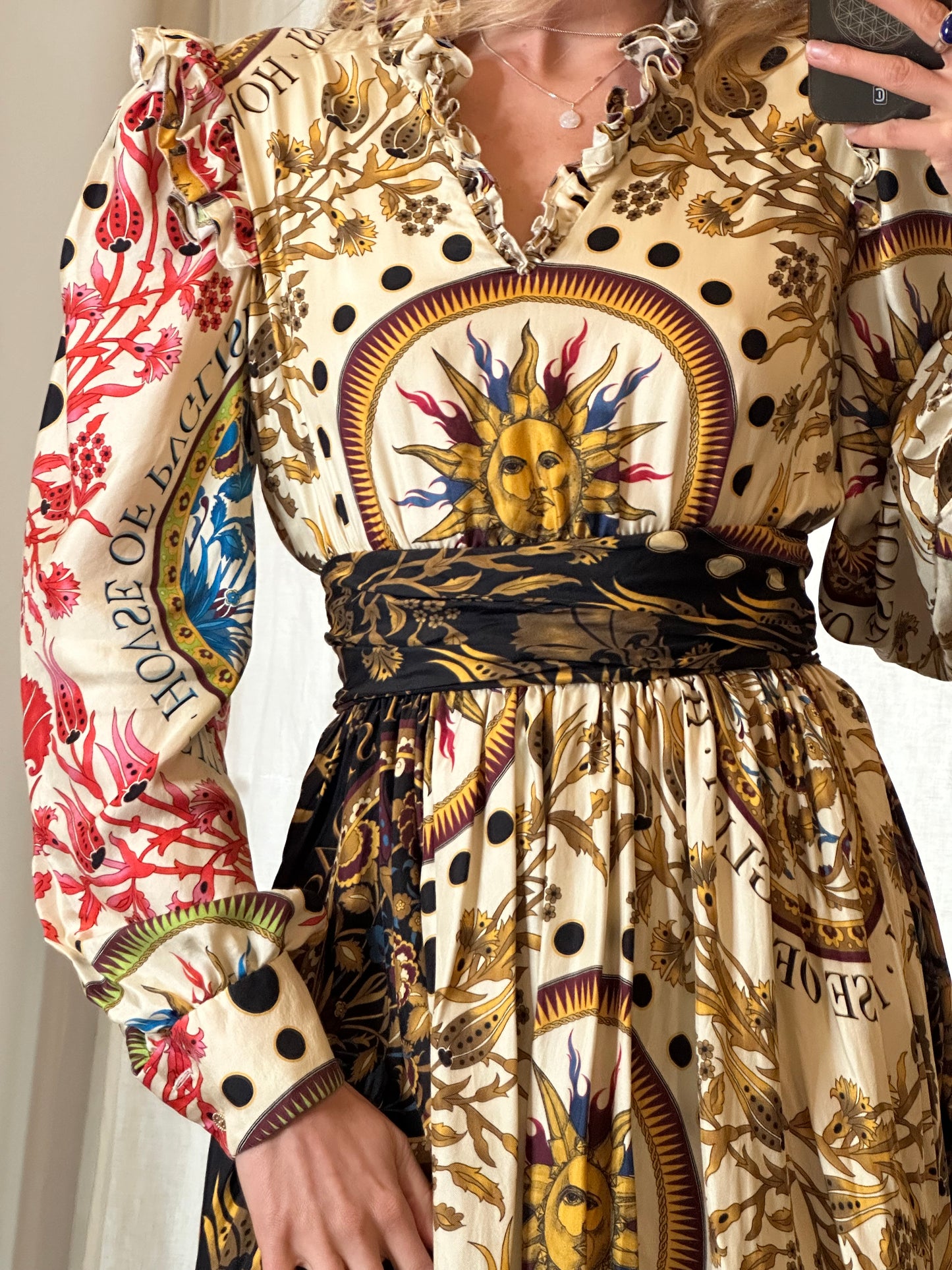 Fausto Puglisi Silk Dress S