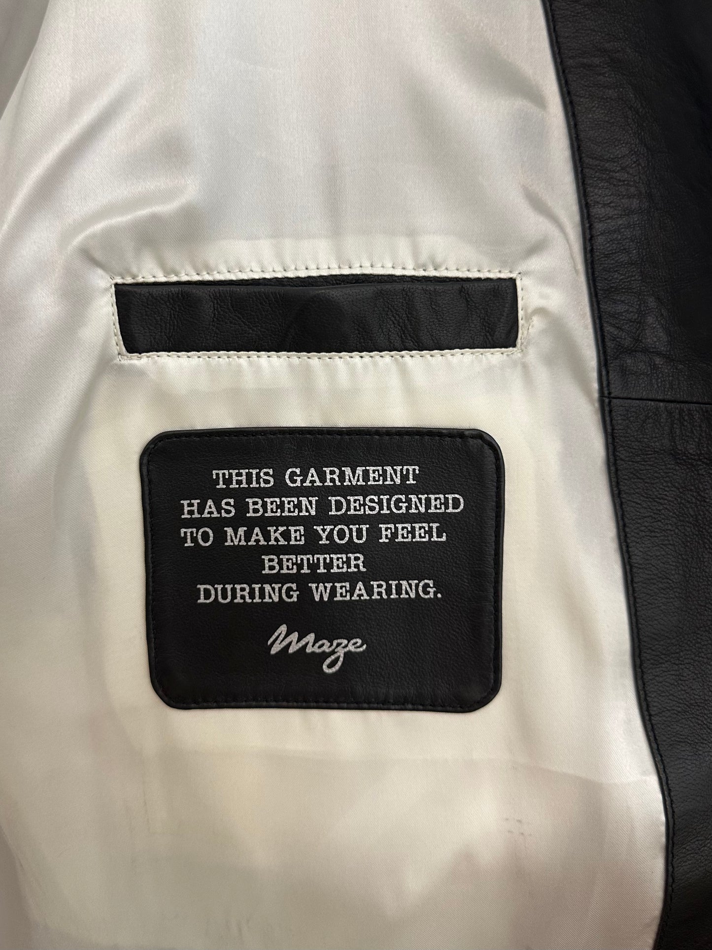 Vintage Nappa Leather Jacket M/L