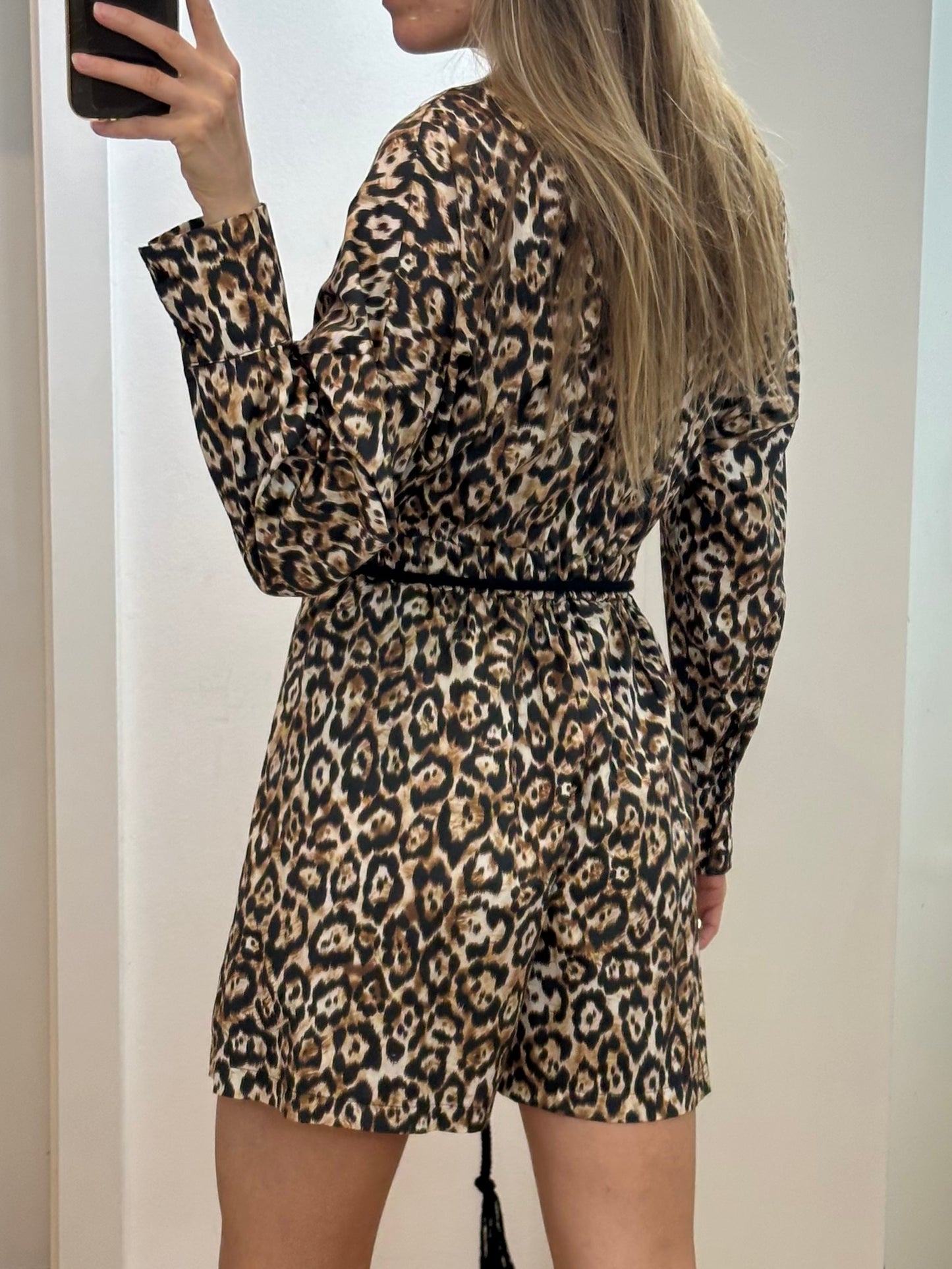 Leopard Playsuit S