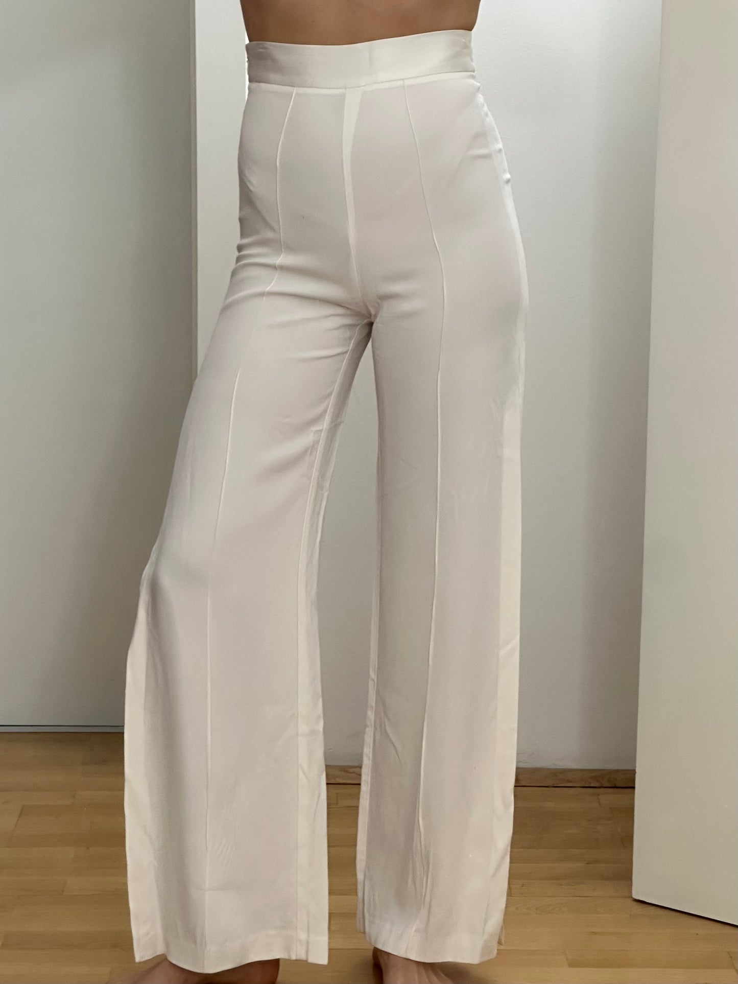 Simona Corsellini White Trousers XS
