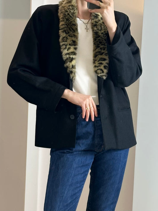 Vintage Pure New Wool Blazer M