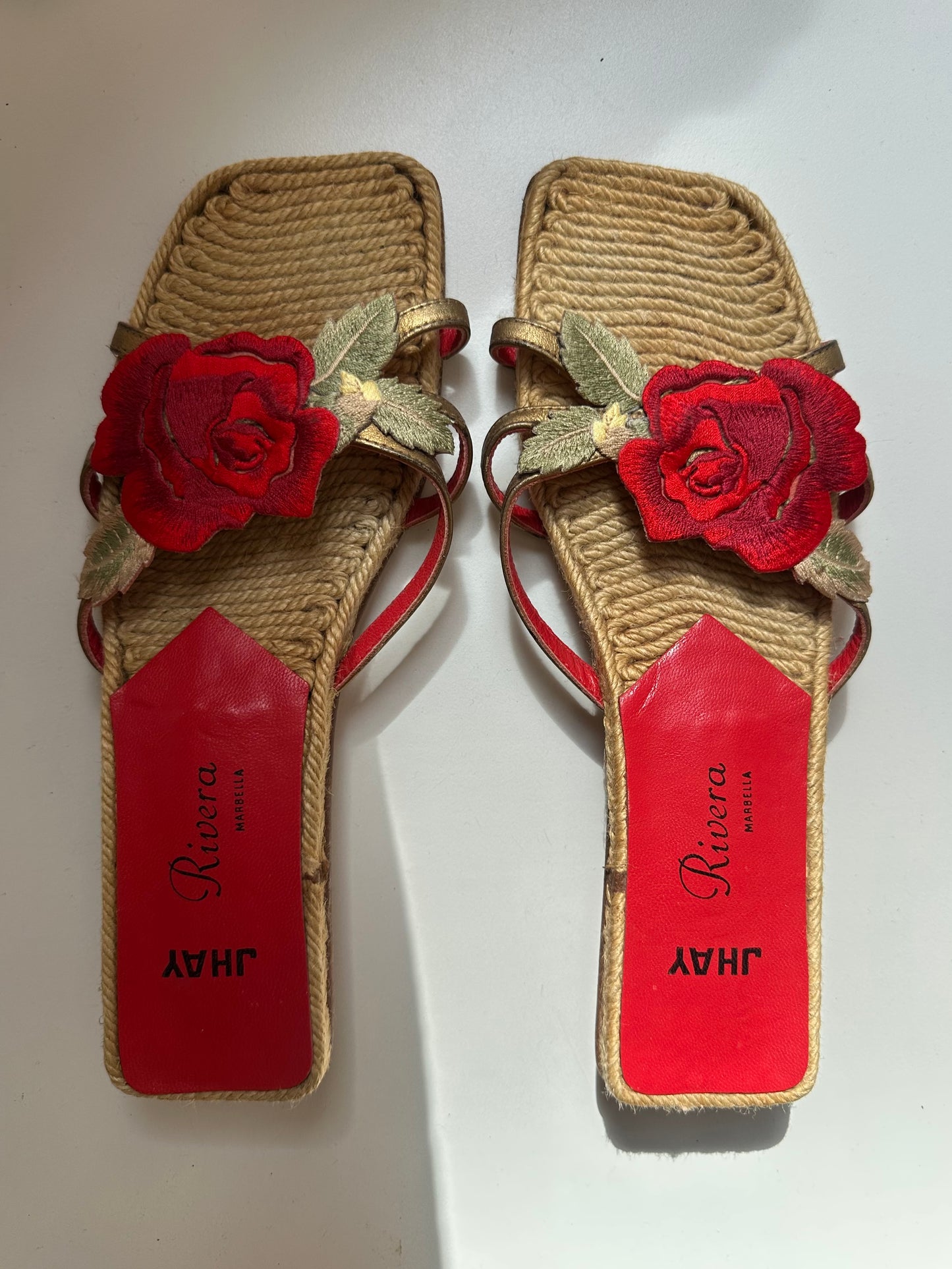 Vintage Rose Sandals 39