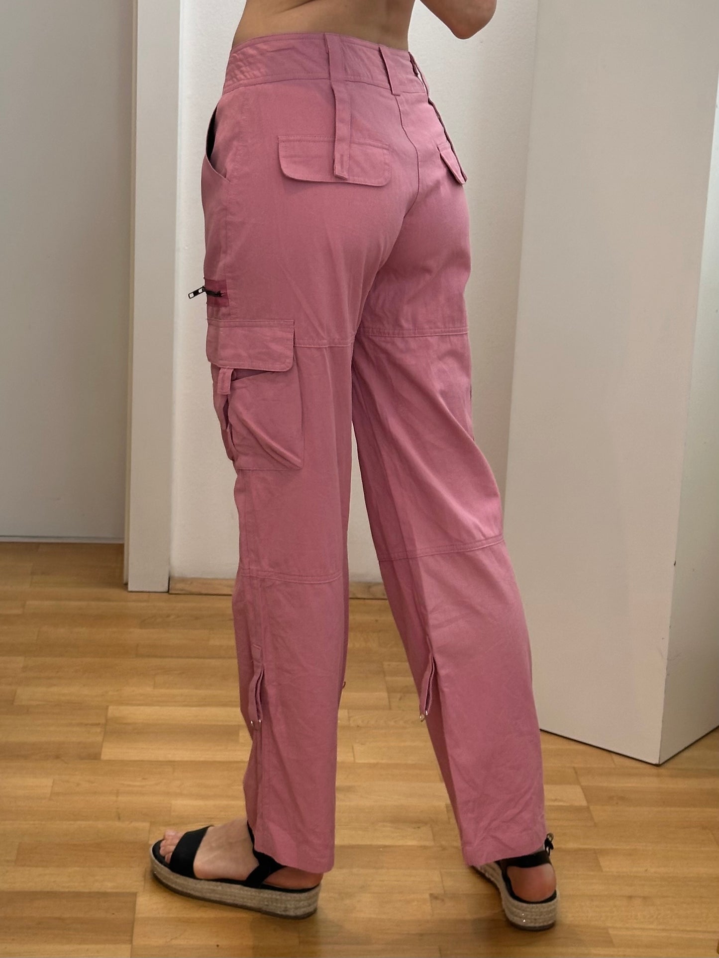 Cotton Y2K Pink Trousers S