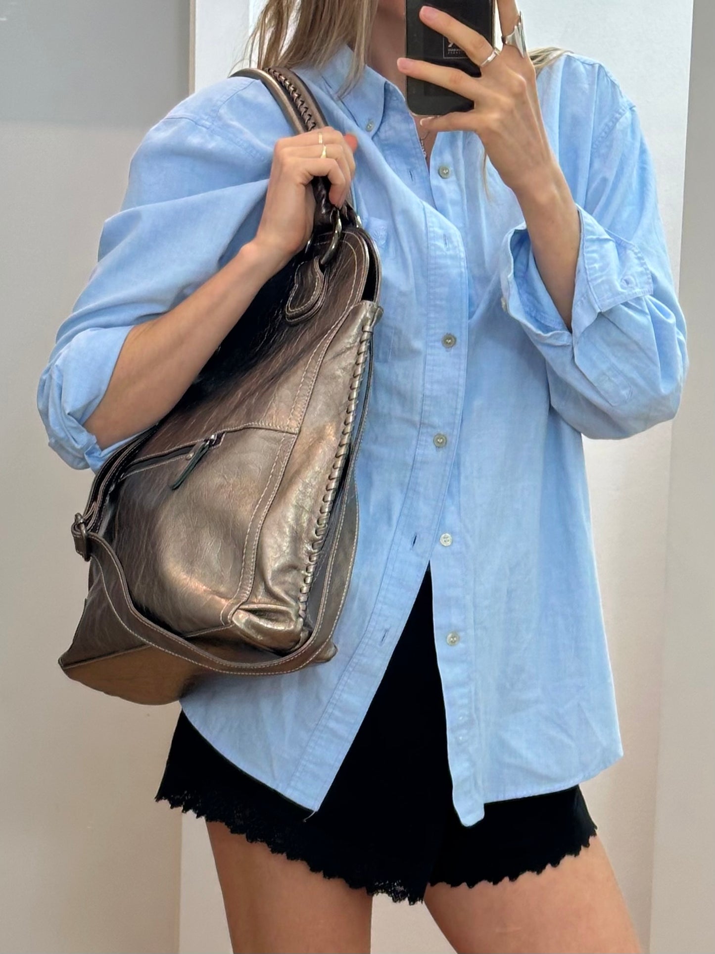 Lila Pix Vienna Leather Bag